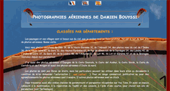 Desktop Screenshot of photo-aerienne-en-paramoteur.fr